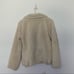 Beach Riot cream Sherpa teddy faux fur moto style jacket Medium