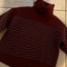 HATCH Ellis Maternity Stripe Turtleneck Sweater
