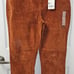 Stio Women's Rivet Cord Pants Mustang BROWN ORANGE SIZE 14 R NWT New 125