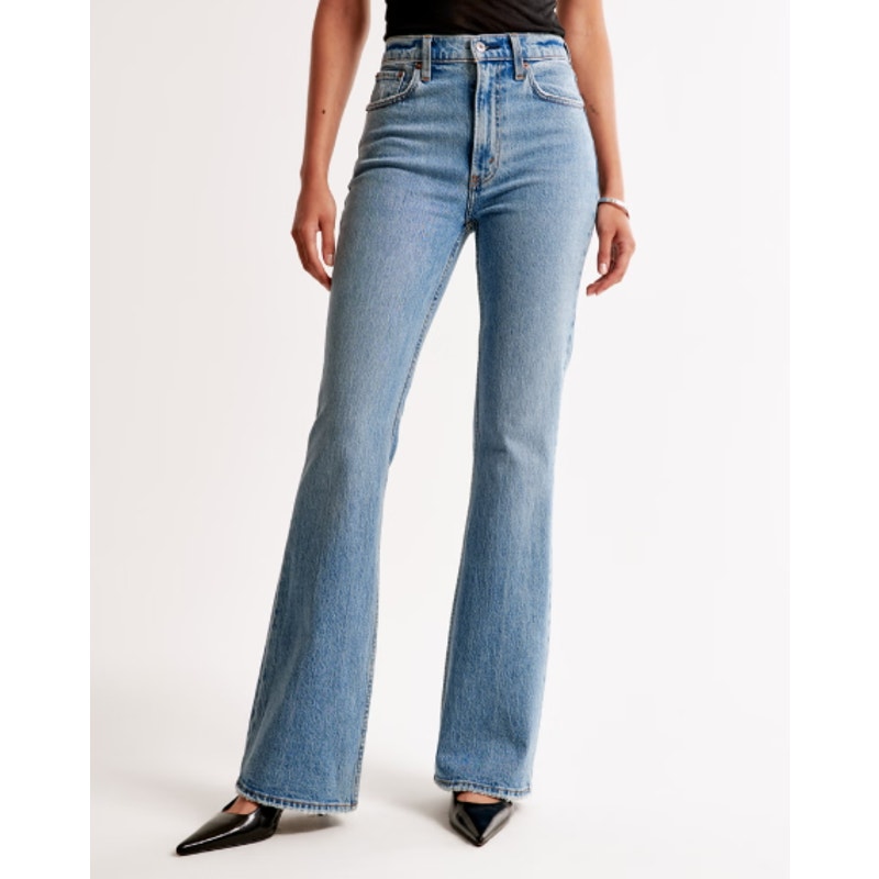 Abercrombie & Fitch Women size 4 / 27 XS 70s Vintage Flare Ultra High Rise Jeans