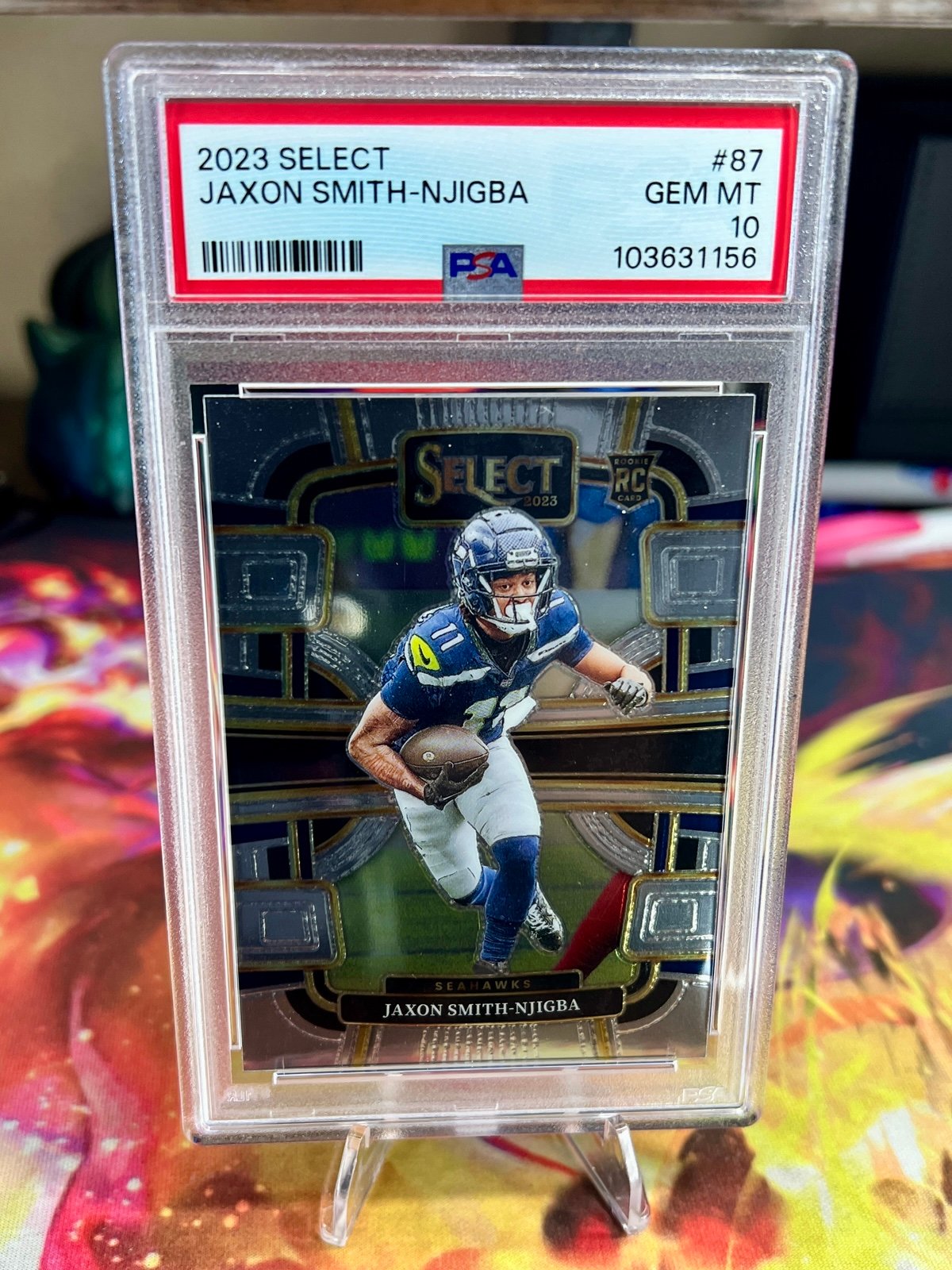 2023 Panini Select - Concourse #87 Jaxon Smith-Njigba Rookie Seahawks