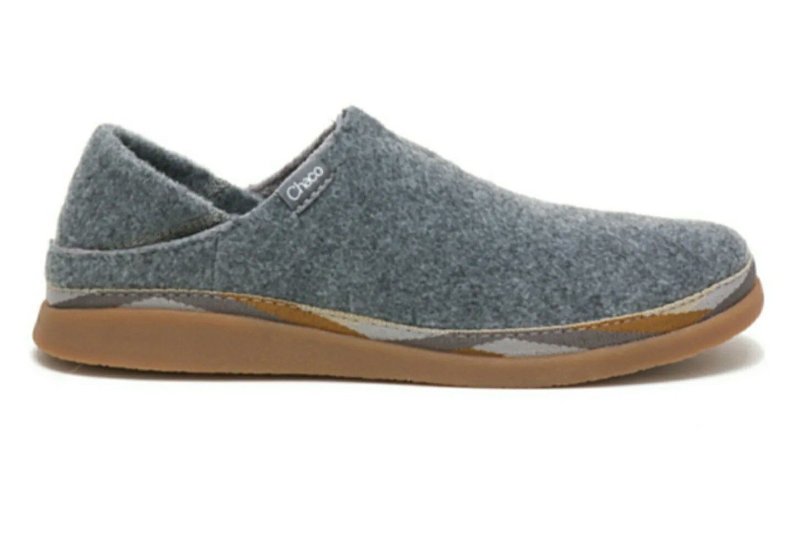 Chaco Men's Revel Moccasin Cozy Felt Comfort Slip-On Slippers Walking