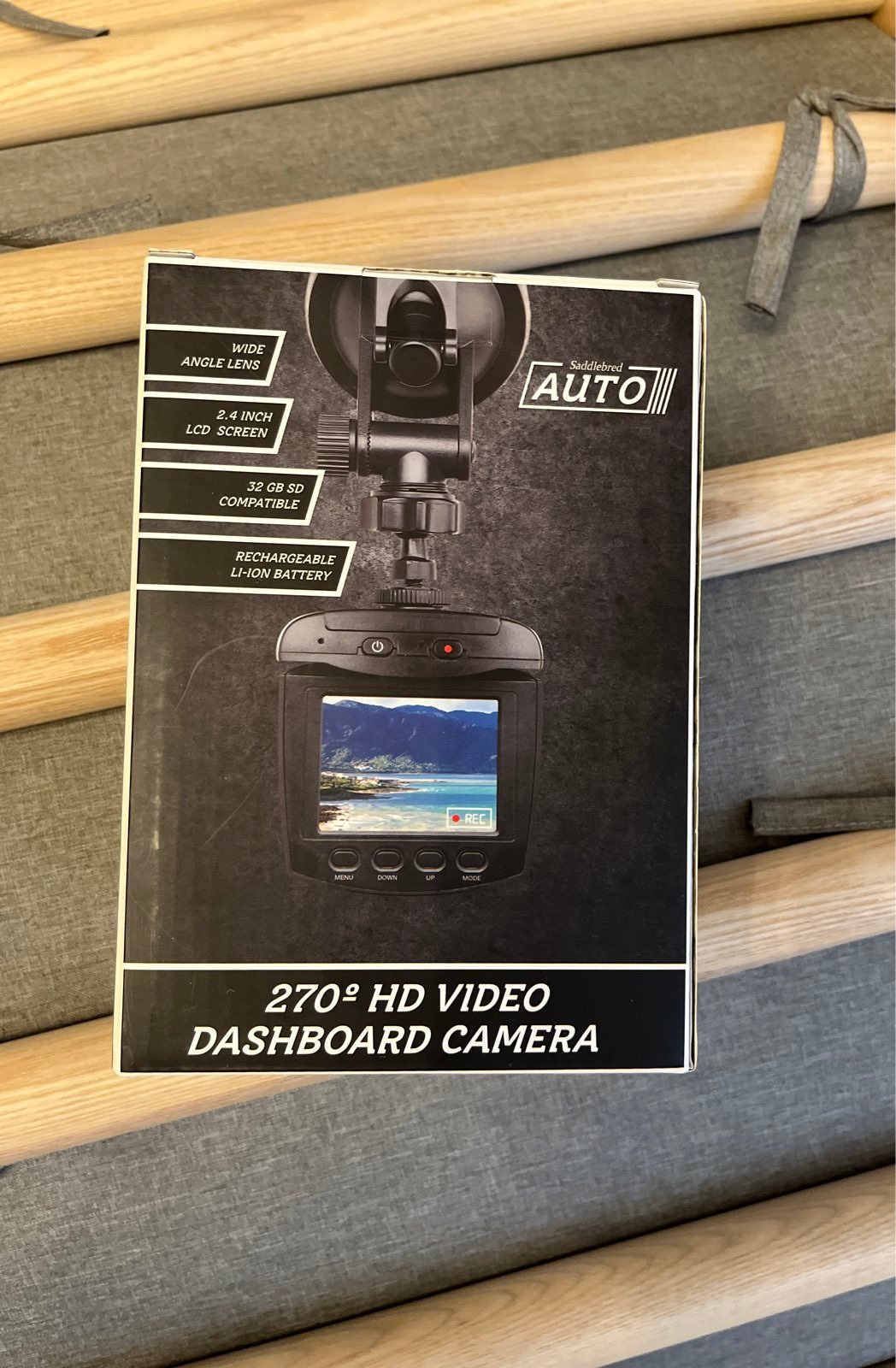 270 degree video dashboard camera
