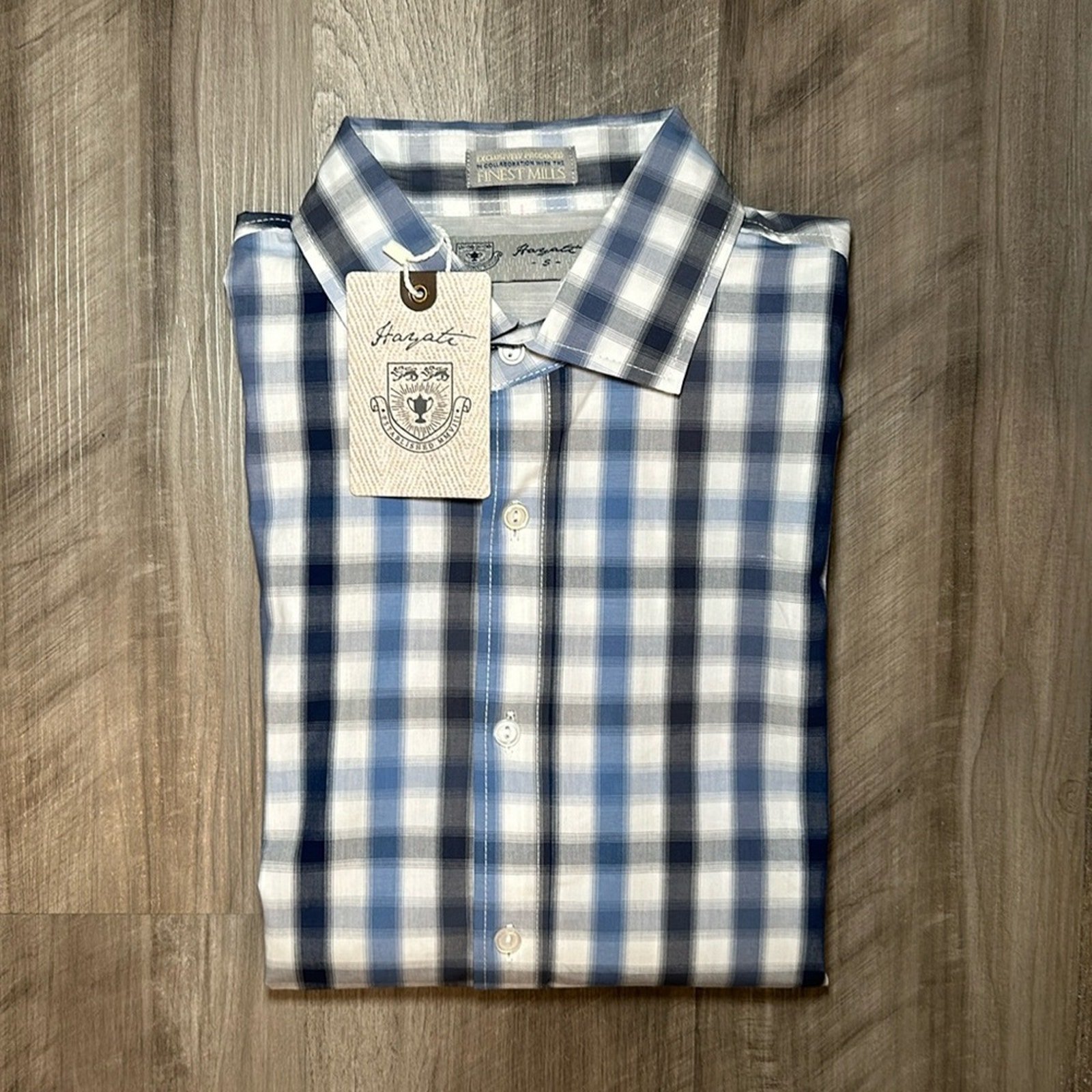 Hayati Finest Mills Long Sleeve Button Down - Small