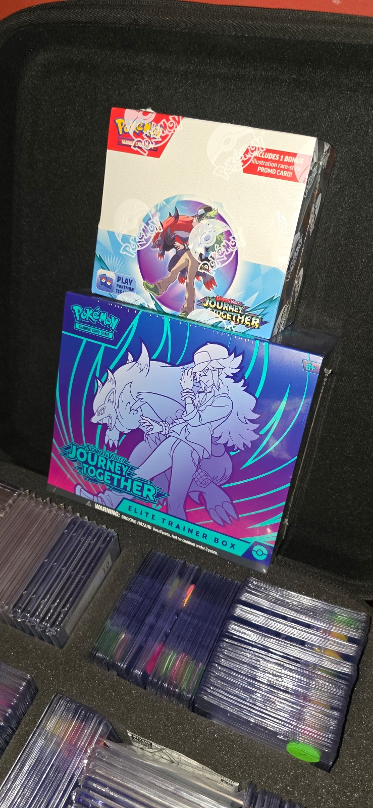 Pokemon Journey Together Booster Box + Elite Trainer Box ETB Brand New Sealed