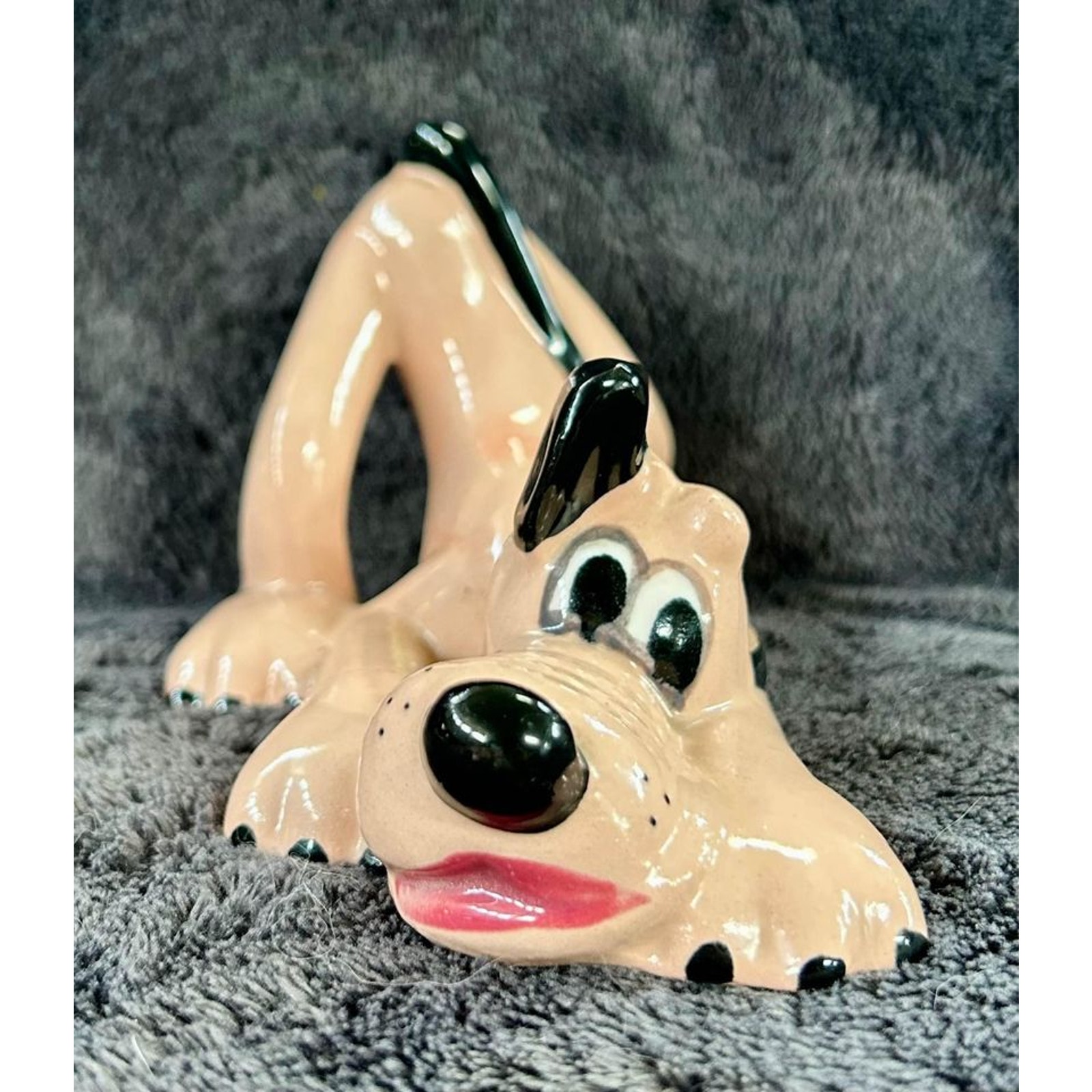 RARE Vintage Brayton Laguna 1940s Disney Pluto Ceramic Figurine