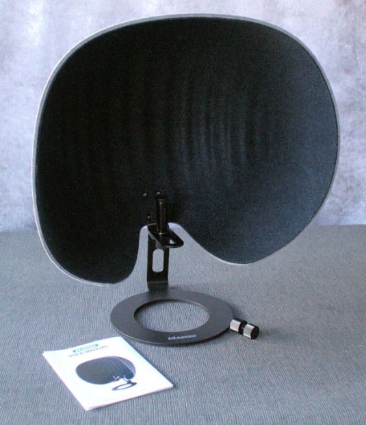 Microphone Isolation Shield, Professional Recording Studio Equipment