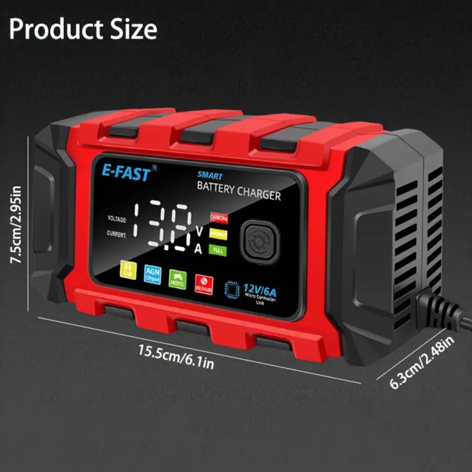 Battery Charger - detail