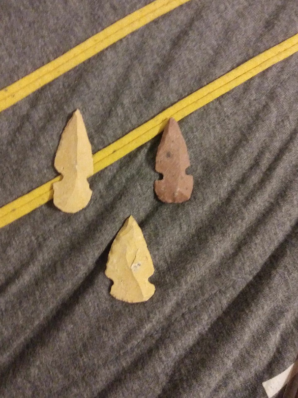 Real Indian arrow points