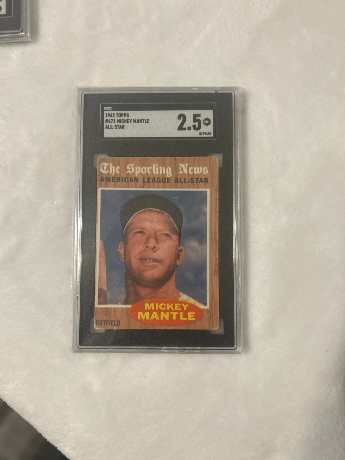 Mickey mantle 1962 TOPPS