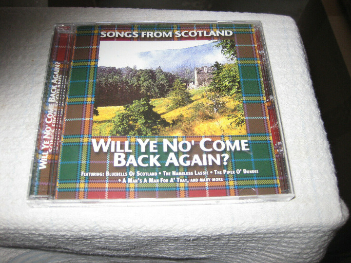 Songs from Scotland: Will Ye No' Come Back Again (2003) Delta Music NEW CD