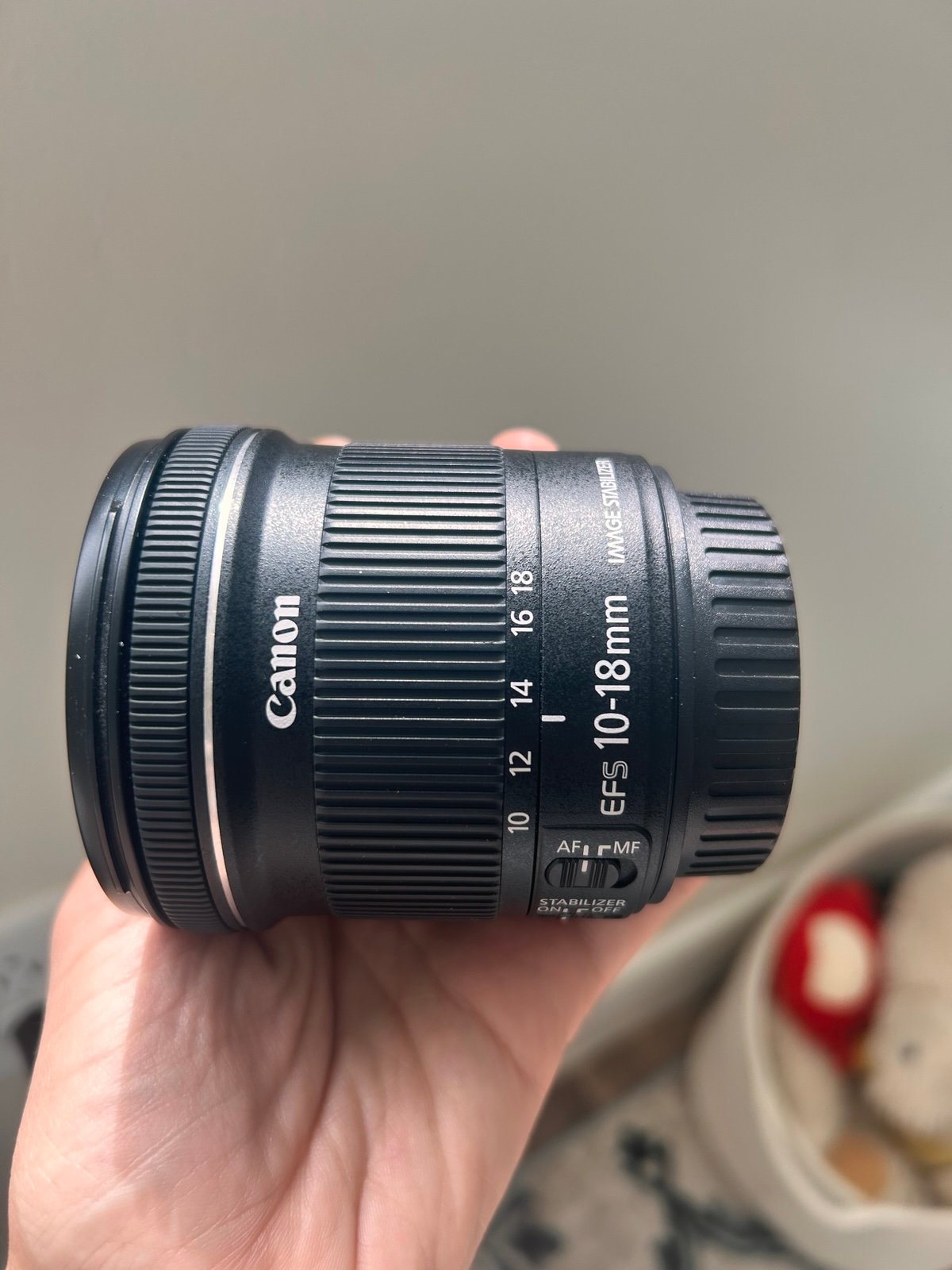 Canon EFS 10-18mm Lens – Image Stabilizer & Macro