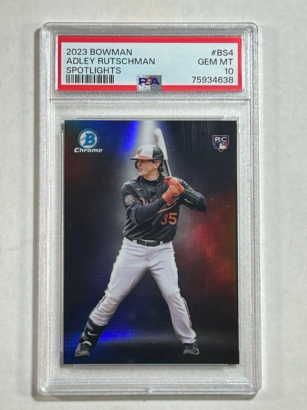 Adley Rutschman Rookie SP PSA 10
