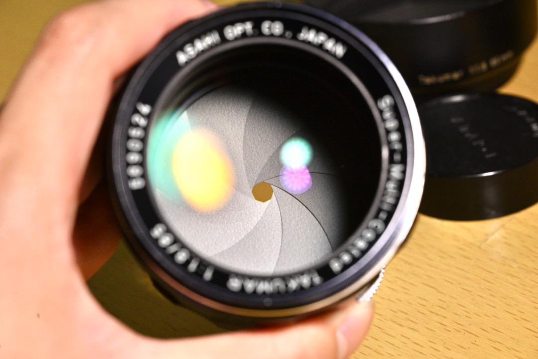 Excellent condition Super-Multi-Coated TAKUMAR 85mm