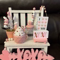 Pink Valentines day Decor bundle