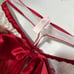 Lightly lined lace Demi apron