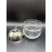 Vintage Pear & Apple Shaped Silver Plated Jam Dish Set