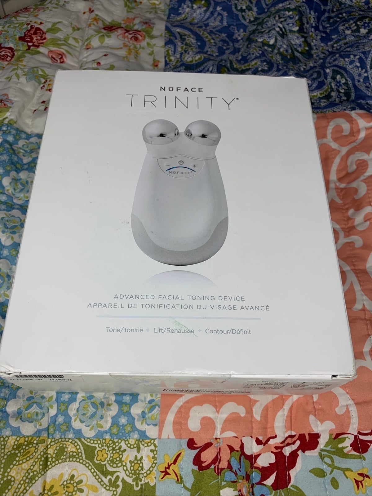 Nuface Trinity Facial Kit Tone Lift Contour Open Box