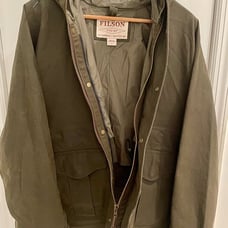 FILSON Waxed Cotton Jacket - Size S