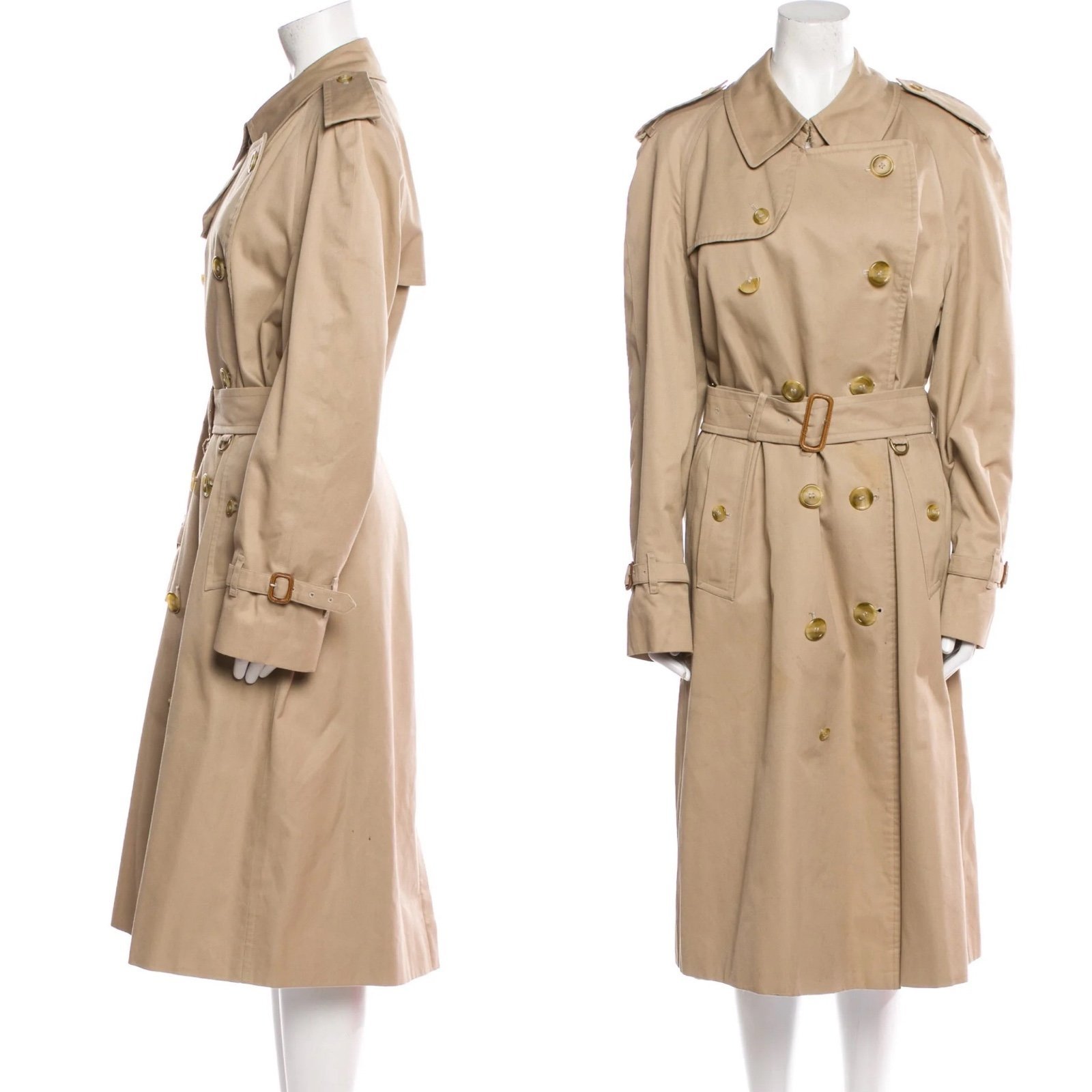 burberry vintage coat 40