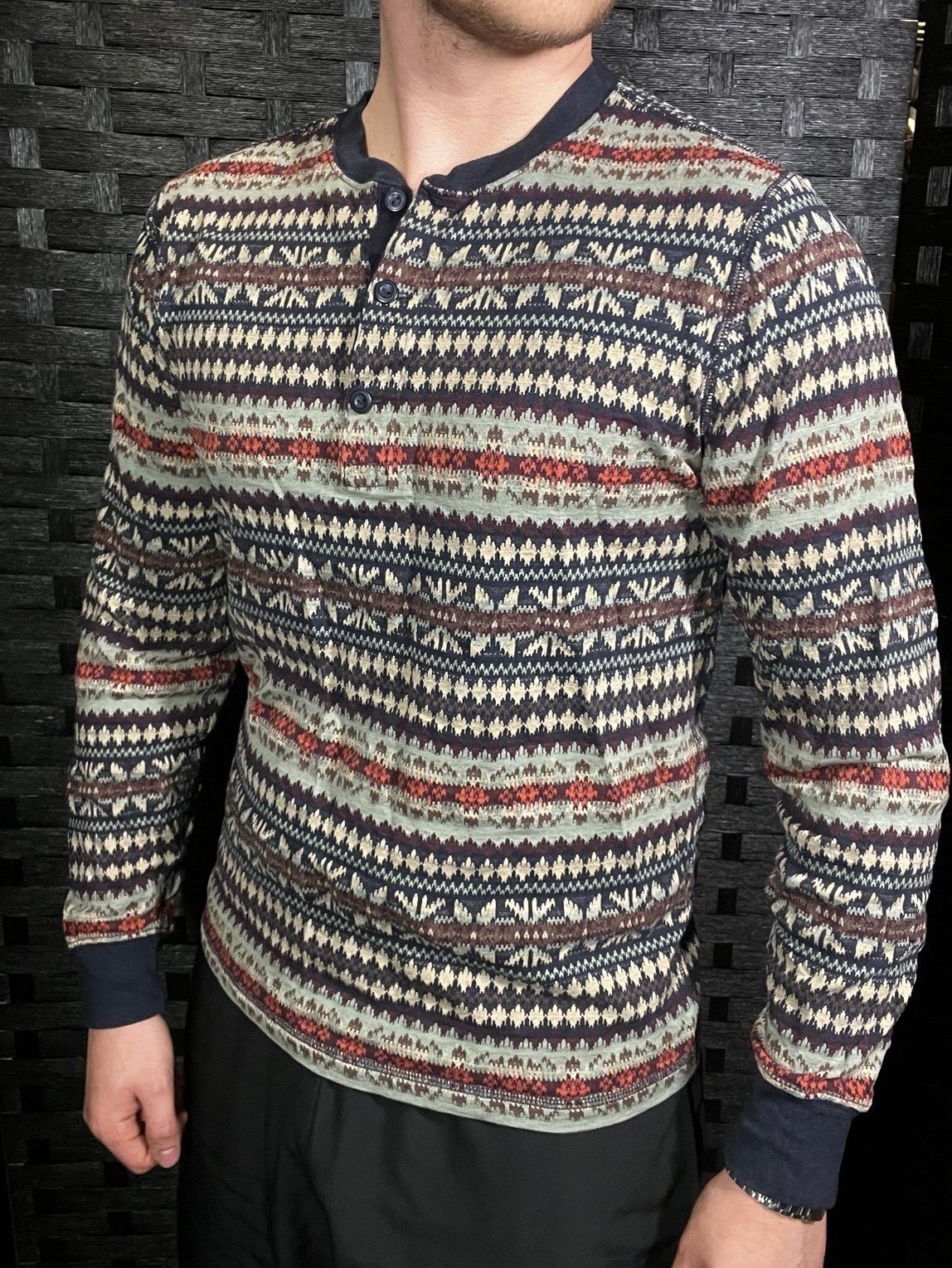 RRL Jersey Henley