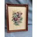 Vintage Framed Field Flowers Botanical Print Wall Art with Wood Frame 10x13