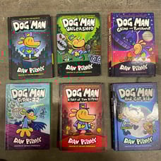 Dog Man Books 7 Pack