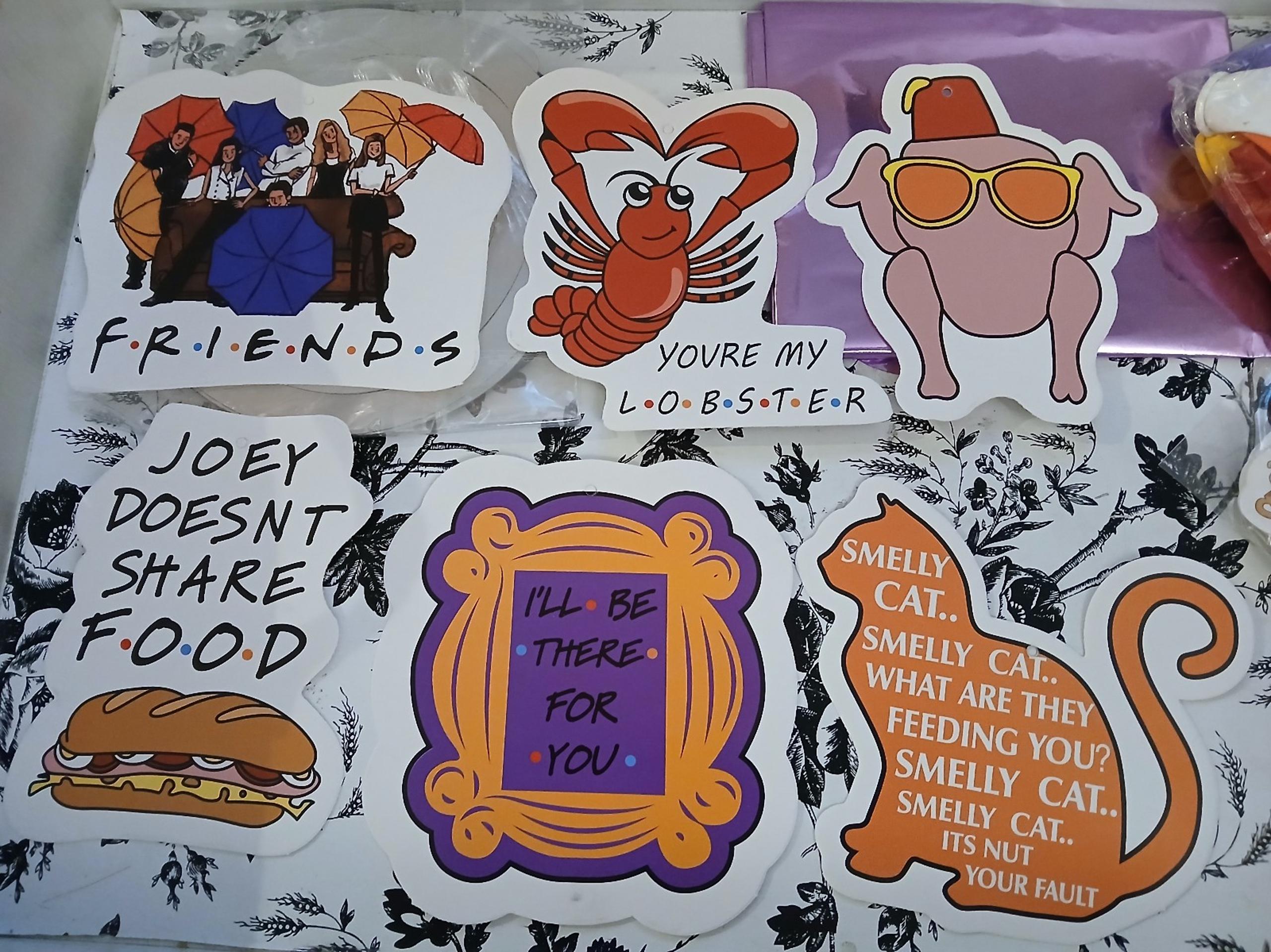 Friends themed party decorations