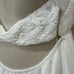 Majorelle Cambria Mini Dress Ivory White Cutout Long Sleeve Crochet Small New