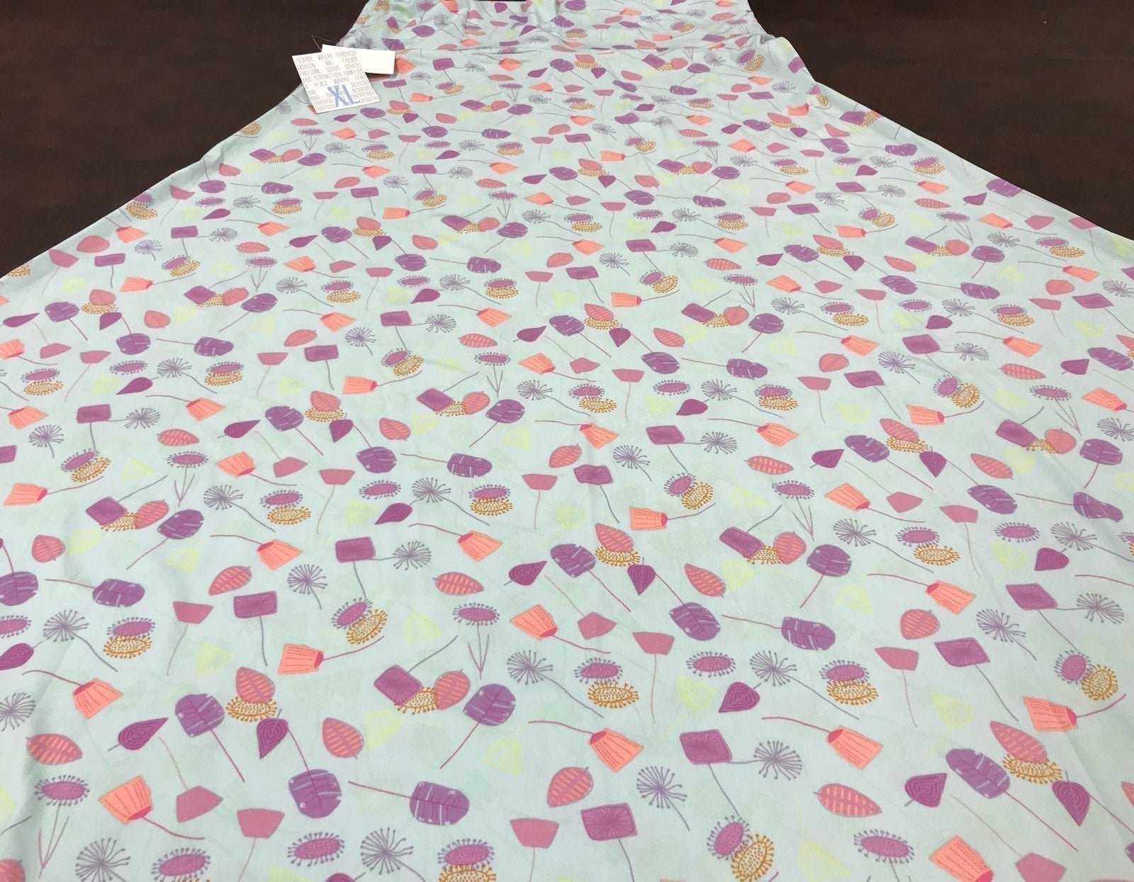 Maxi skirt Lularore Pastel Poppy Seed XL 18/20 16/18 LLR Unicorn New NWT Extra L