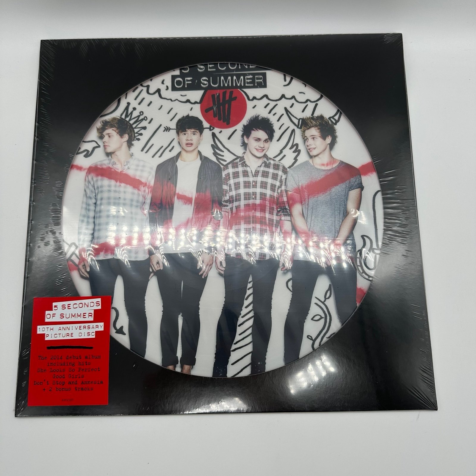 5 Seconds of Summer 10th Anniversary LP Picture Disc Vinyl