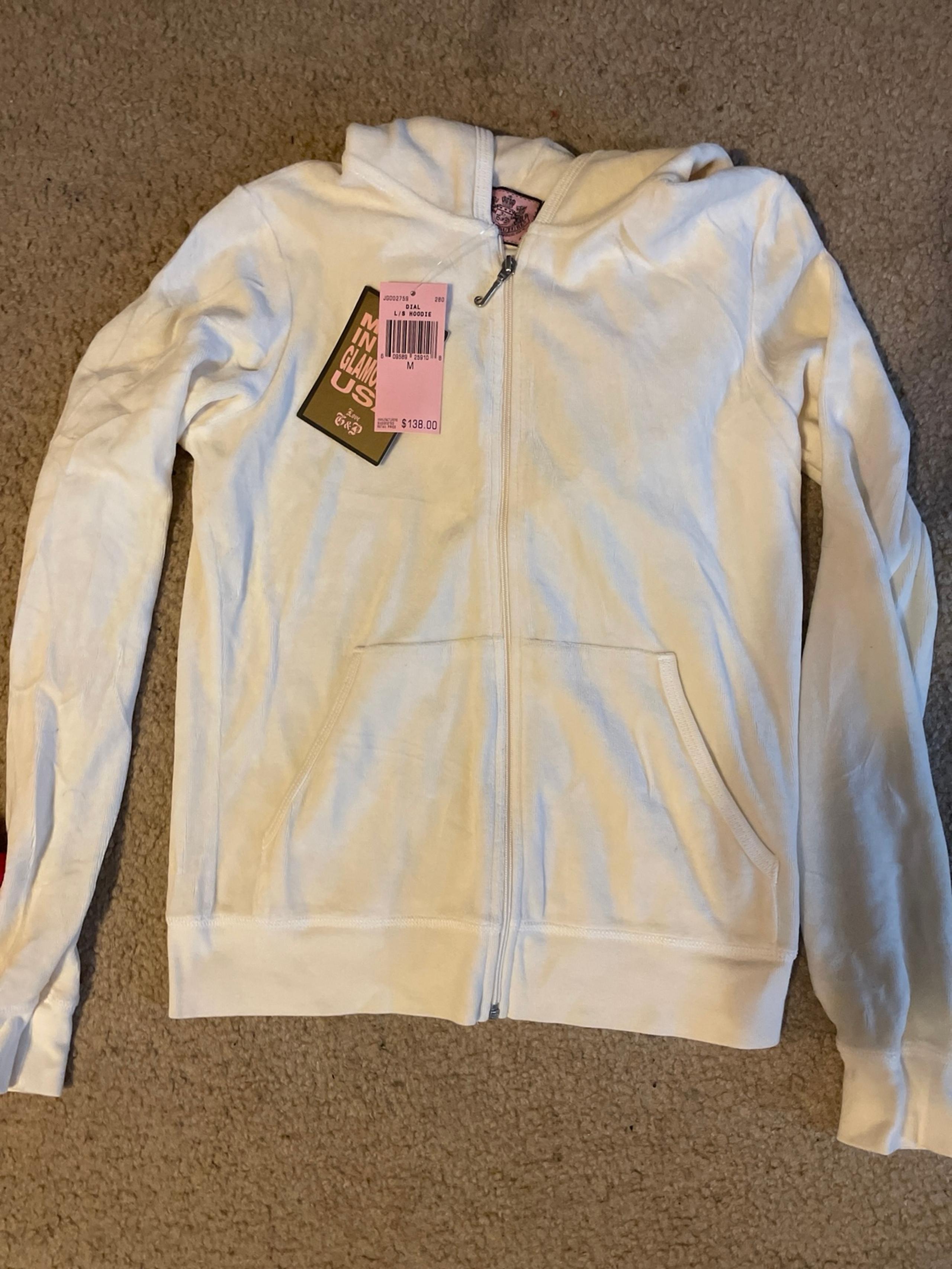 BNWT cream vintage juicy couture tracksuit jacket