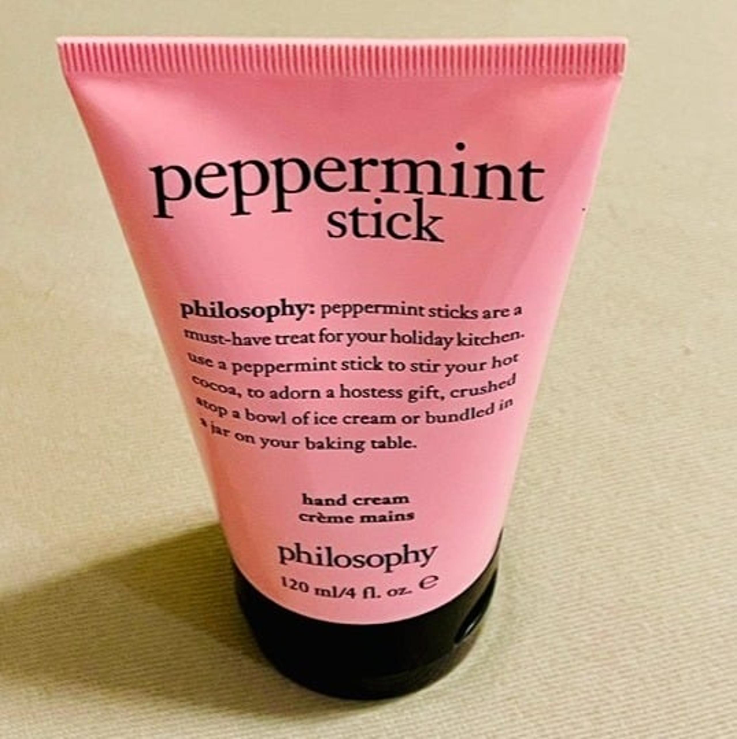 PHILOSOPHY Peppermint Stick Hand Cream 4oz / 120ml - SEALED