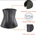 Small Black LATEX Rubber Waist Trainer