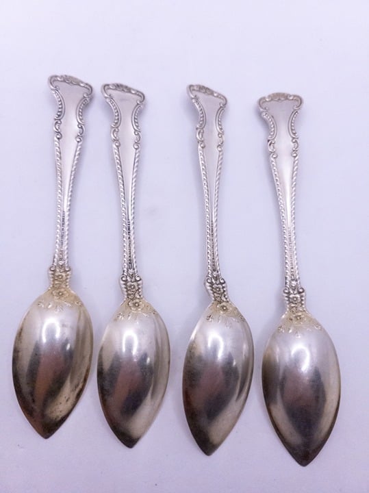 Gorham Cambridge 1899 Fruit/Orange/Citrus Spoon Set of 4