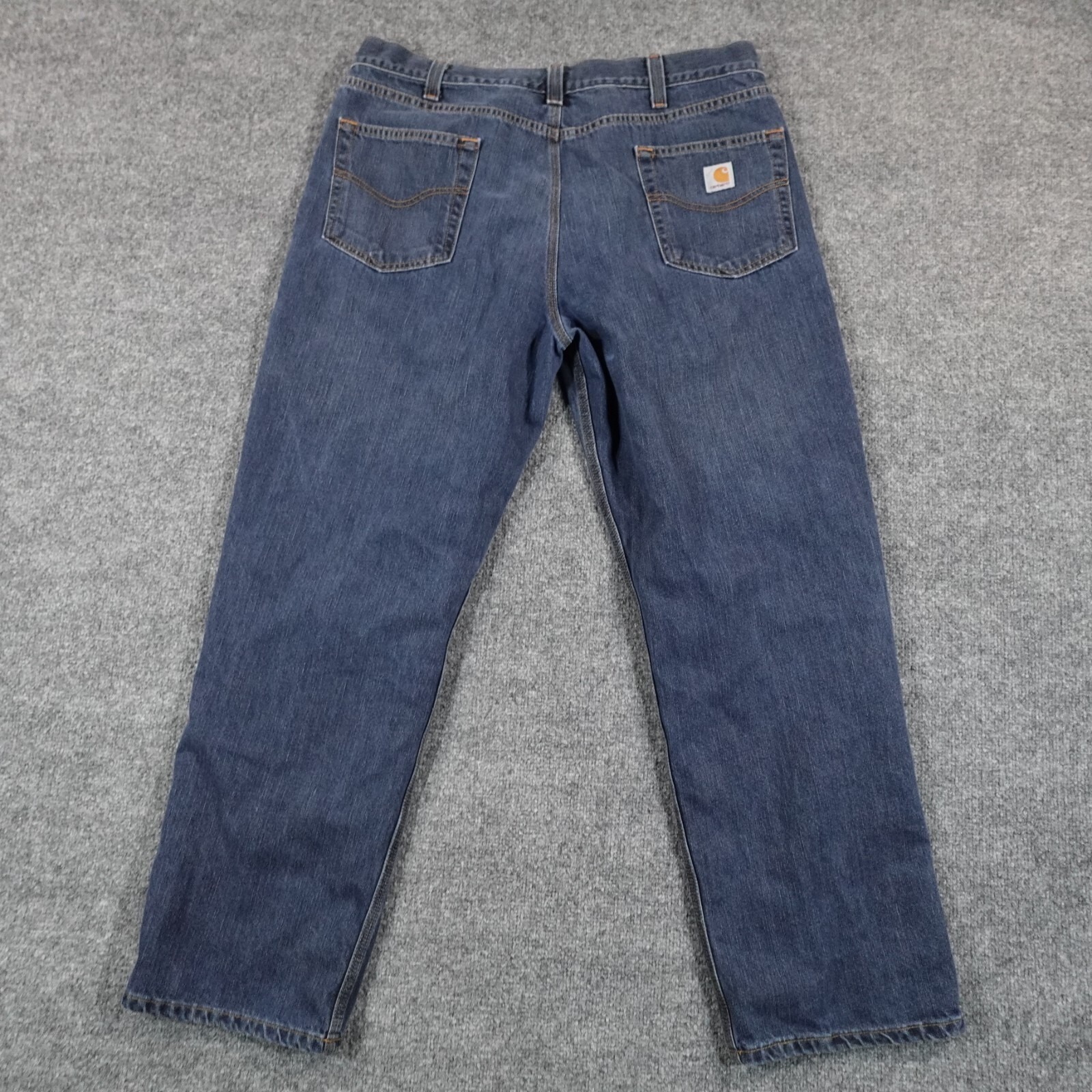 Carhartt Jeans Mens 40x32 Blue Modern Fit Dark Wash Stretch Denim Work 13497