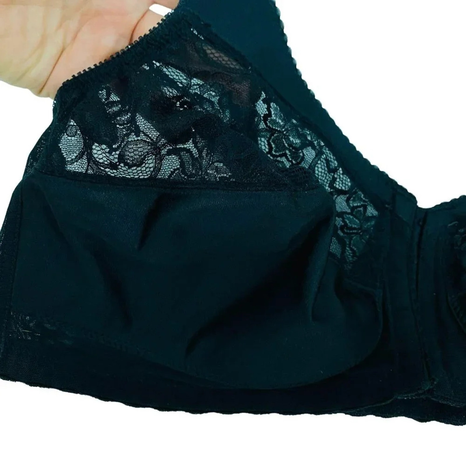 Glamorise Black Magic Lift Front-Close Wire-Free Bra Style-1200 50B