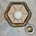 Vintage Tiffany Style Floral Stained Glass Hanging Pendant Swag Light Fixture