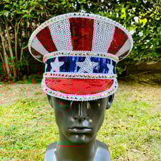 USA / Burning Man Captain Hat #1272