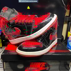 Size 9 - Jordan 1 Retro High Patent Bred