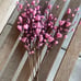 6 Pcs Valentine’s Day Gifts, Artificial Berry Flower Stems with Pink Heart Shape