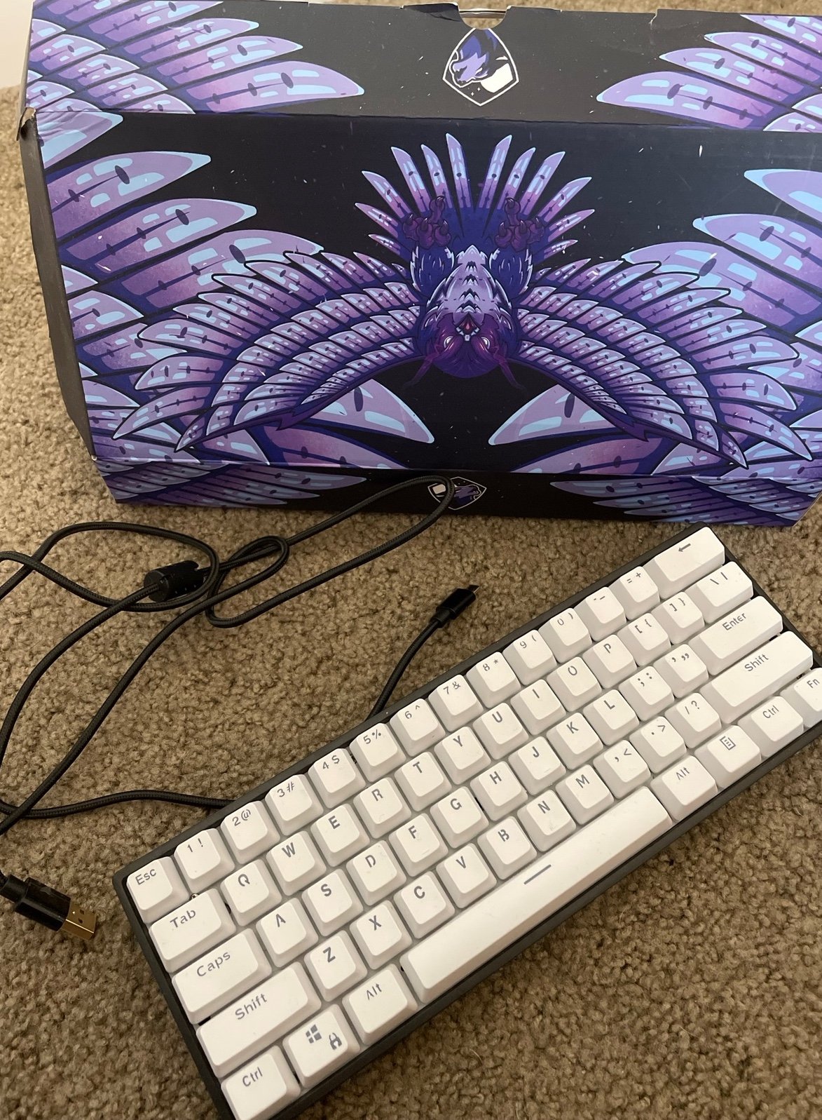 NEW! Aplherior Keys White RGB (Modified)