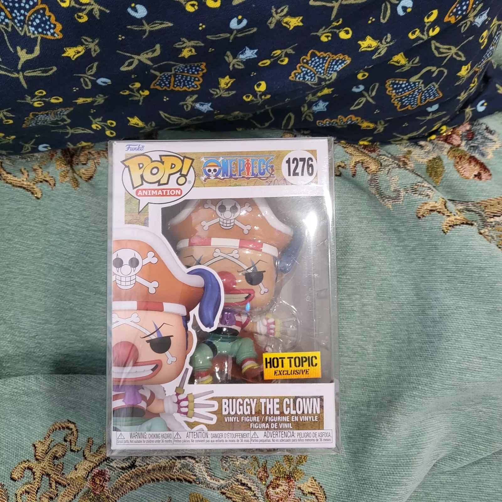 Funko Pop! One Piece Animation Buggy The Clown Vinyl Figure Hot Topic Exclusive