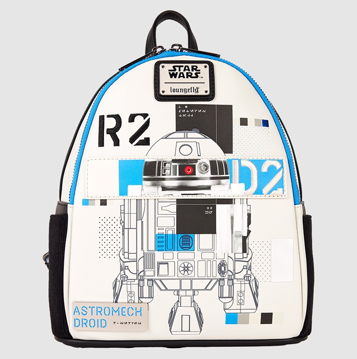 Star Wars R2-D2 Astromech Droid Light Up Mini Backpack