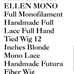 JB Extension full monofilament wig Ellen