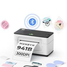MUNBYN Wireless Label Printer Wi-Fi Thermal Printer for AirPrint iPhone macOS