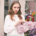 Sanrio x Maison de fleur Marron Cream square pouch & cosmetic storage bag
