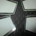 Reserved 7 vintage replacement glass shade panels for touch lamp