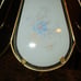 Reserved 7 vintage replacement glass shade panels for touch lamp