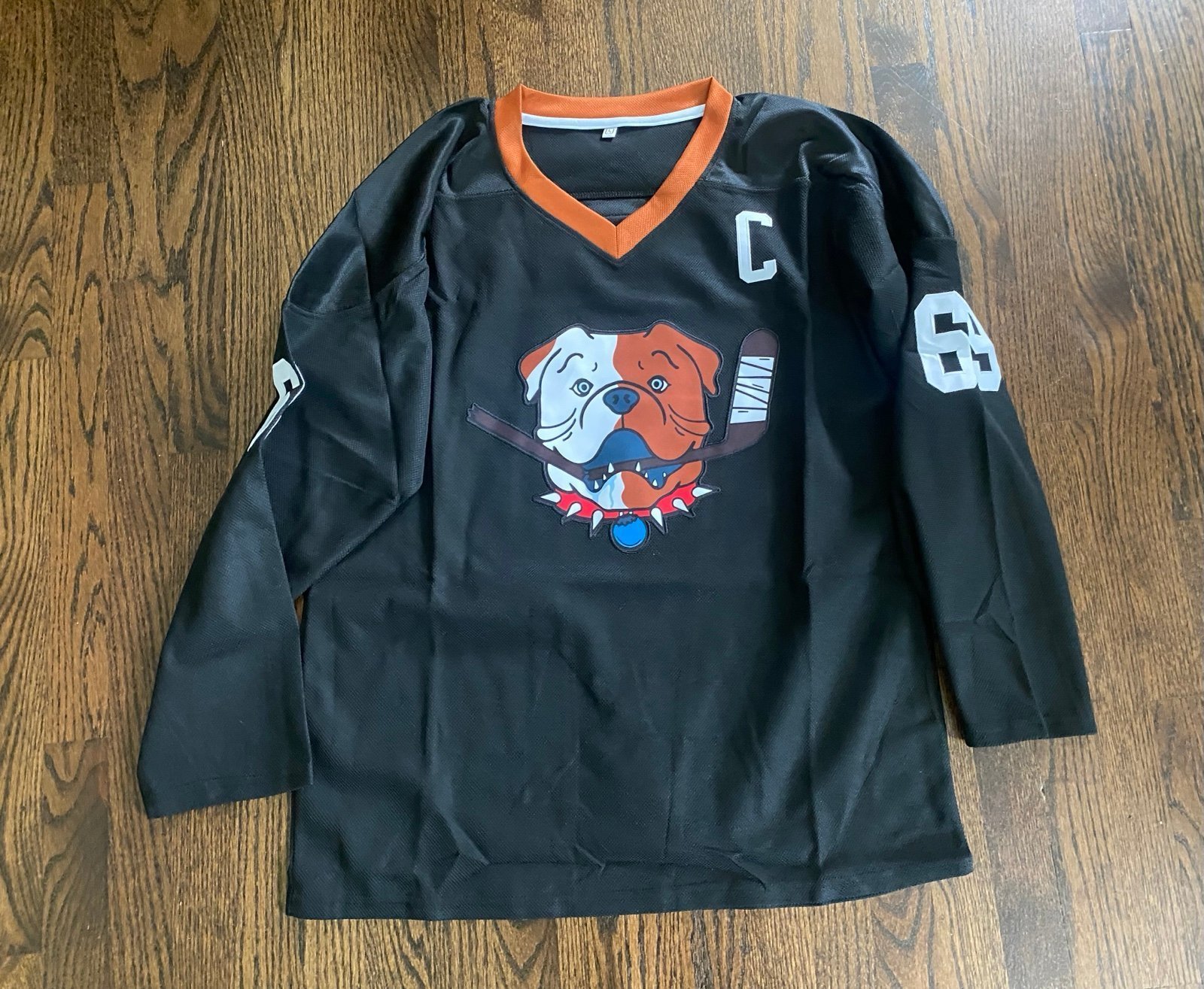 Shoresy Sudbury Blueberry Bulldogs Custom Jersey Size Extra Large #69 SHORE XL